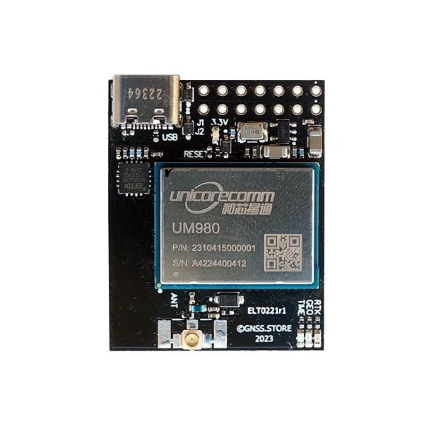 UM980 All-constellation GNSS Receiver InCase PIN EVAL module with