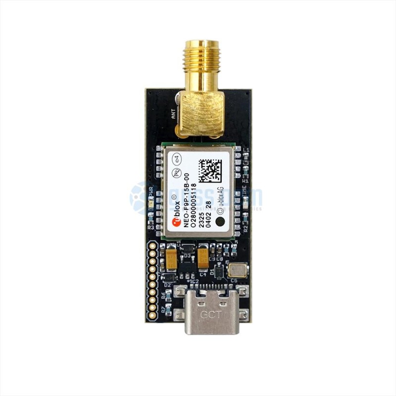 NEO-F9P-15B USB C Multi-band L1,L5 RTK GNSS SMA antenna