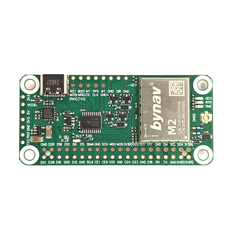 M20 All-frequency High Precision RTK GNSS USB Raspberry PI HAT.