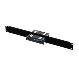 1U 19" Extruded Aluminum Rack Panel