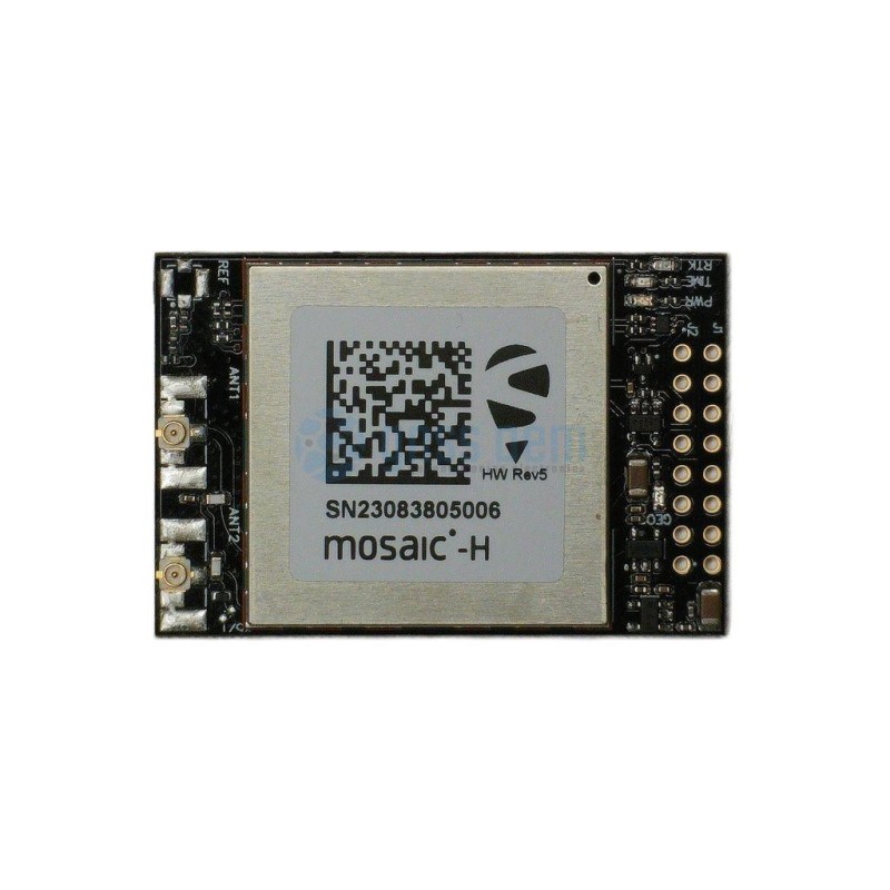 MOSAIC-H Dual Channel RTK InCase PIN GNSS receiver board