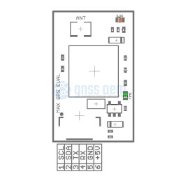 MAX-F10S L1/L5 dual-band GNSS receiver for sub meter-level accuracy with UF.L connector