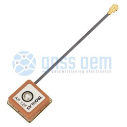 IPEX (U.FL) 12mm Two Stage 25dB GPS/GALILEO Active Patch Antenna Module with front-end Saw Filter