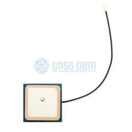 IPEX (UF.L) 25mm Two Stage 33dB GPS/Glonass Active Patch Antenna Module