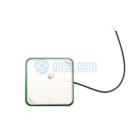 IPEX (U.FL) 35mm Two Stage 38dB Multi GNSS Band Active Patch Antenna Module