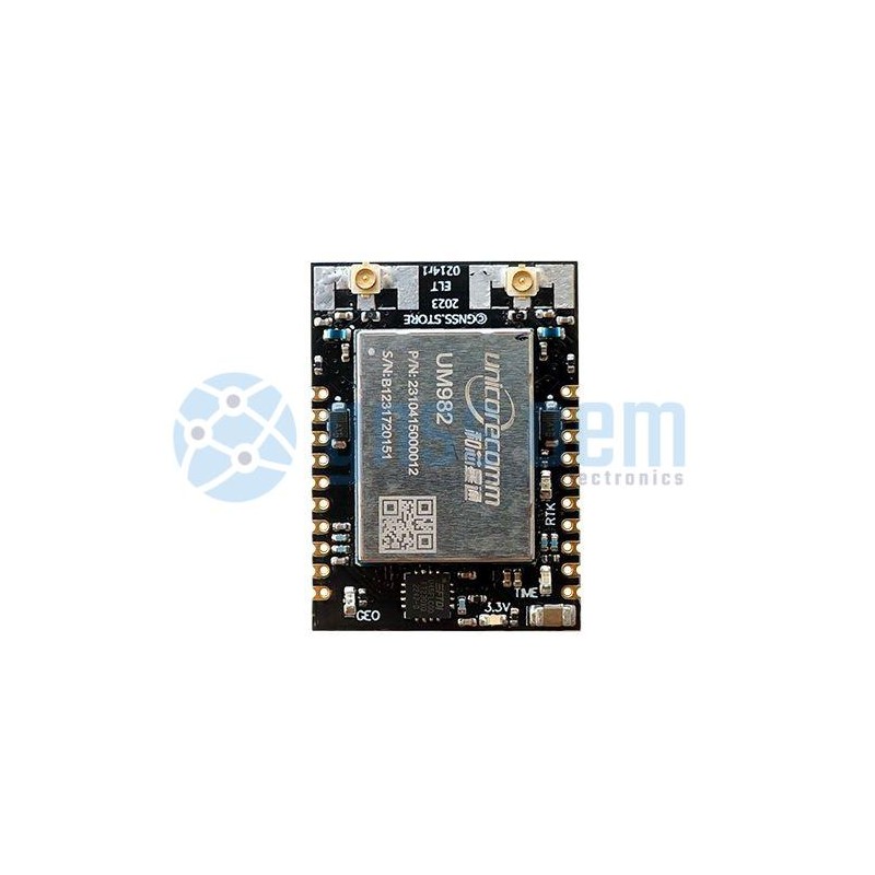UM982 Micro Form Factor Dual Channel RTK GNSS receiver