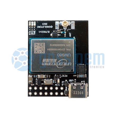 UM980 RTK InCase PIN GNSS receiver board with USB C