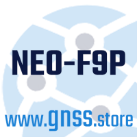 NEO-F9P L1/L5 GNSS RTK high precision module GPS, Galileo, BeiDou & GLONASS