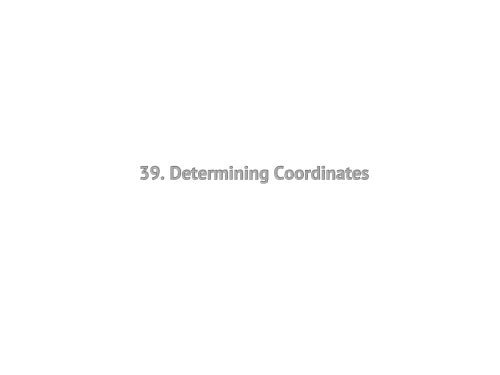 39. Determining Coordinates - GNSS Store