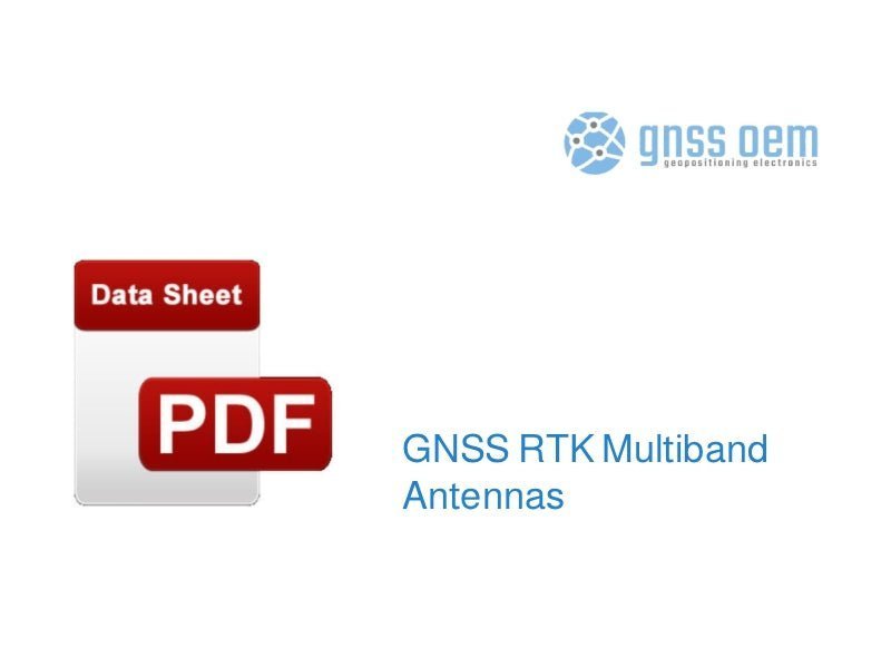 GNSS RTK Multiband Antennas datasheet - GNSS Store