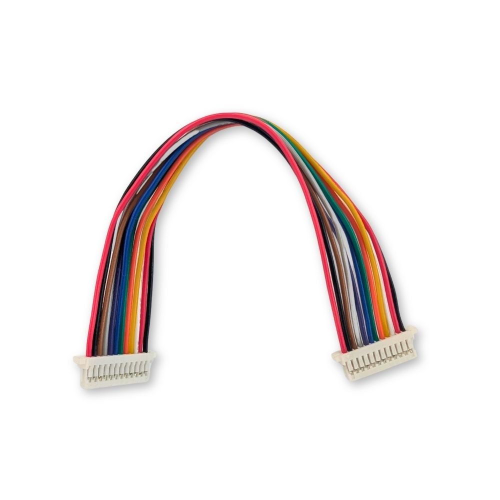 12 pin to 12 pin JST SH Wire Assembly 0.1 m - ELT0004 - 1
