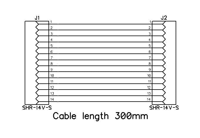 14 pin to 14 pin JST SH Wire Assembly, Ensuring Seamless Data
