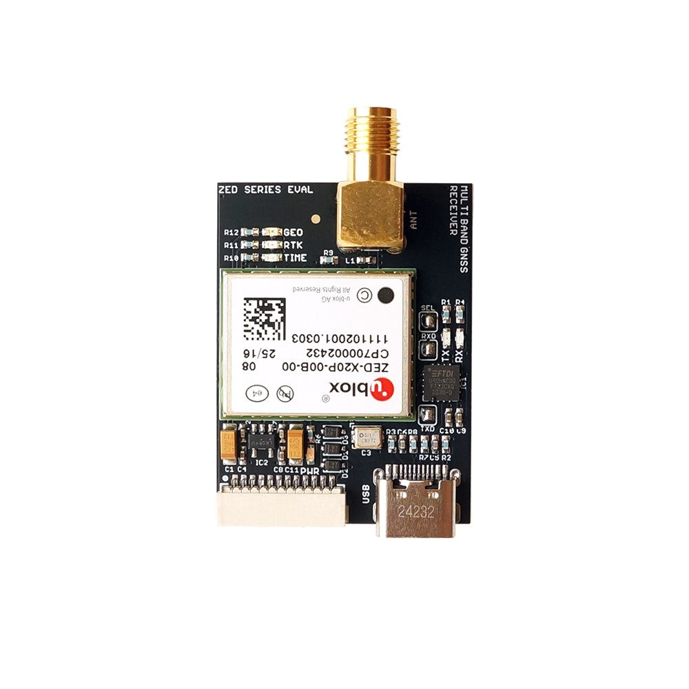 ユウページ ZED-X20P GNSS Modules – High-Precision Multi-Band RTK | GNSS Store