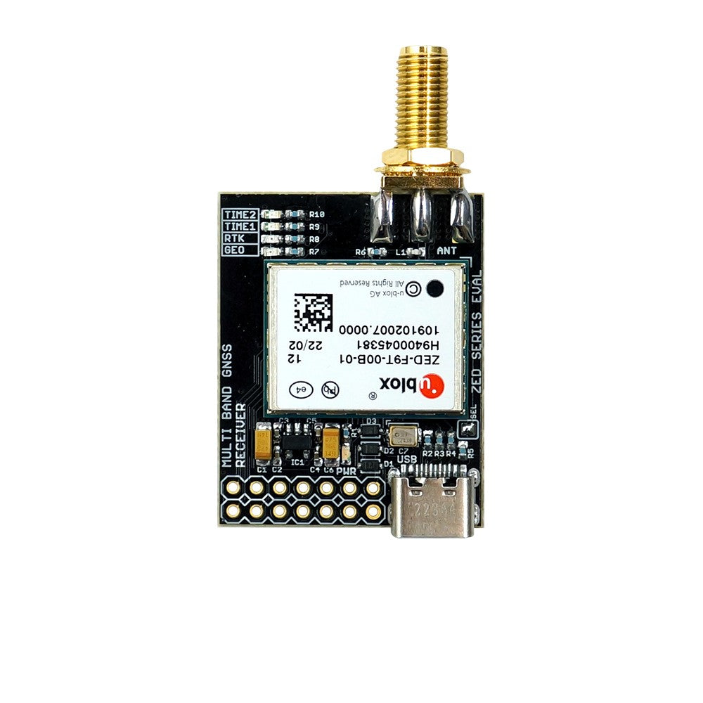 ZED-F9T-20B L1/L2/L5/E5a 5G timing module with SMA and USB C – Eltehs GNSS Store (elt0334)