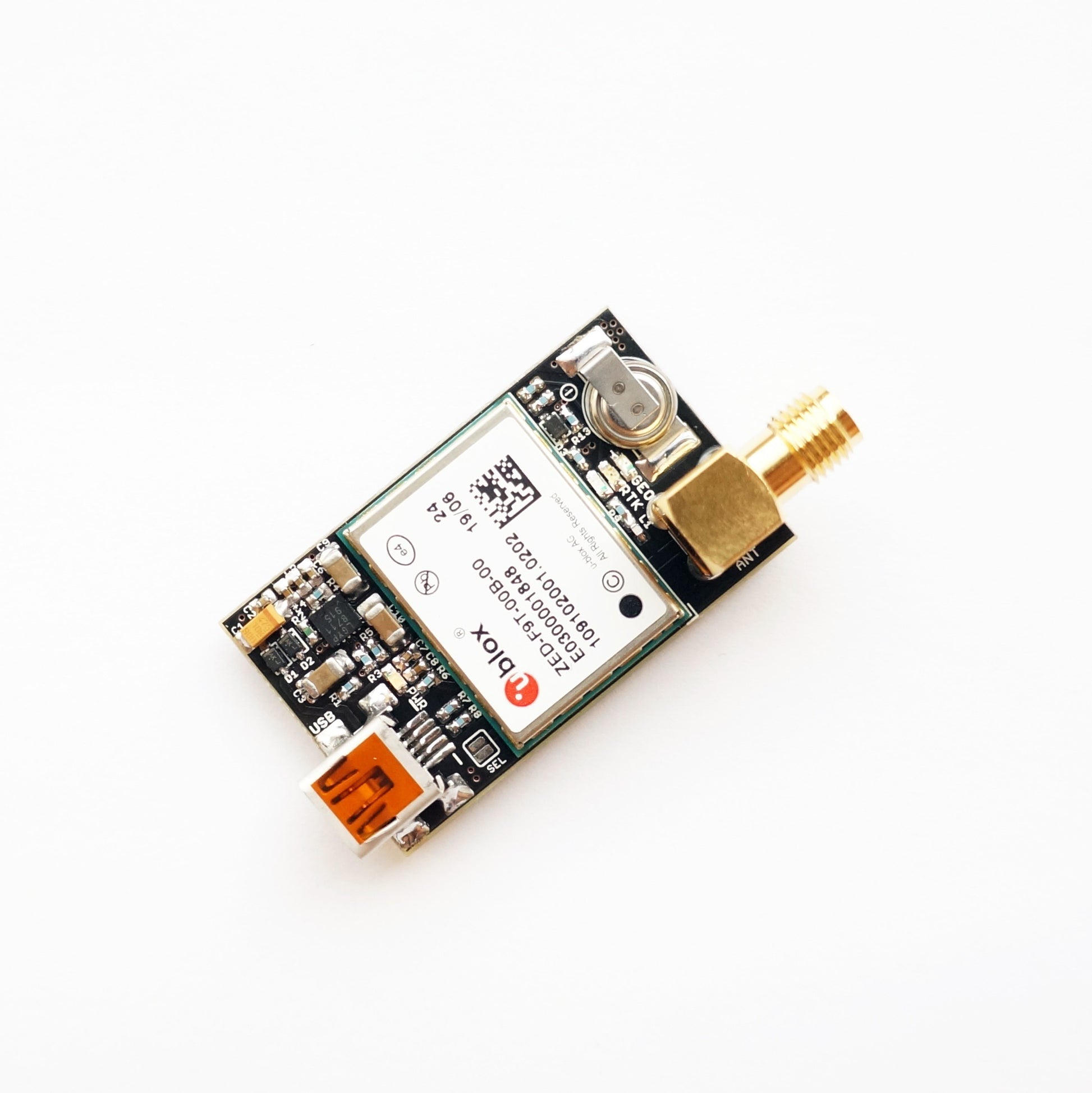 ZED-F9T-20B L1/L2/L5/E5a high accuracy timing module with SMA – Eltehs GNSS Store (elt0340)