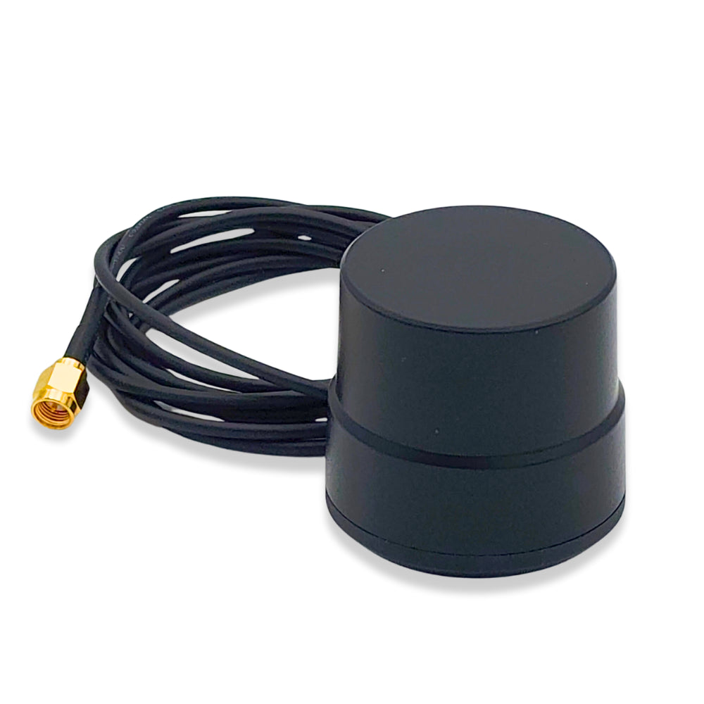 AllBand+ GPS, GLONASS, BDS, Galileo 28dB D50xH40 RTK antenna with SMA cable – Eltehs GNSS Store (elt0244)