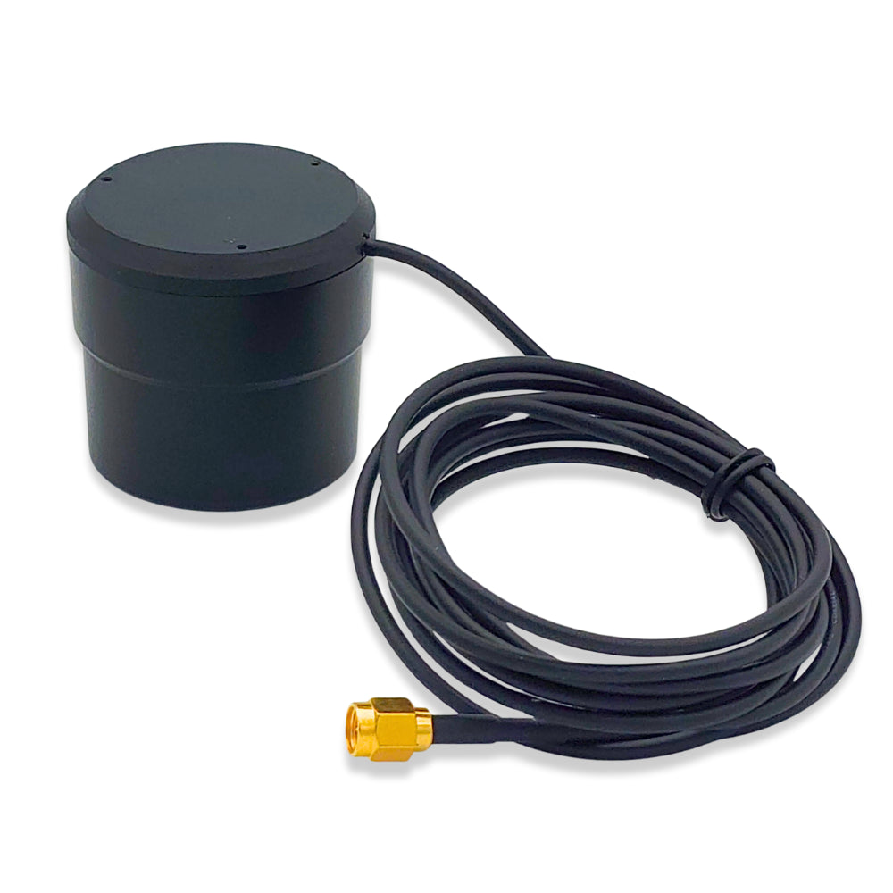 AllBand+ GPS, GLONASS, BDS, Galileo 28dB D50xH40 RTK antenna with SMA cable – Eltehs GNSS Store (elt0244)