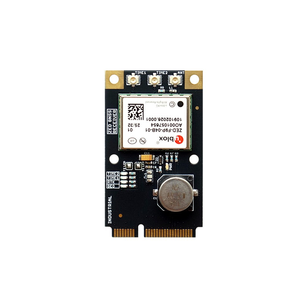 ZED-F9P INDUSTRIAL mPCIe socket RTK GNSS receiver with IPEX (U.FL) Base or Rover