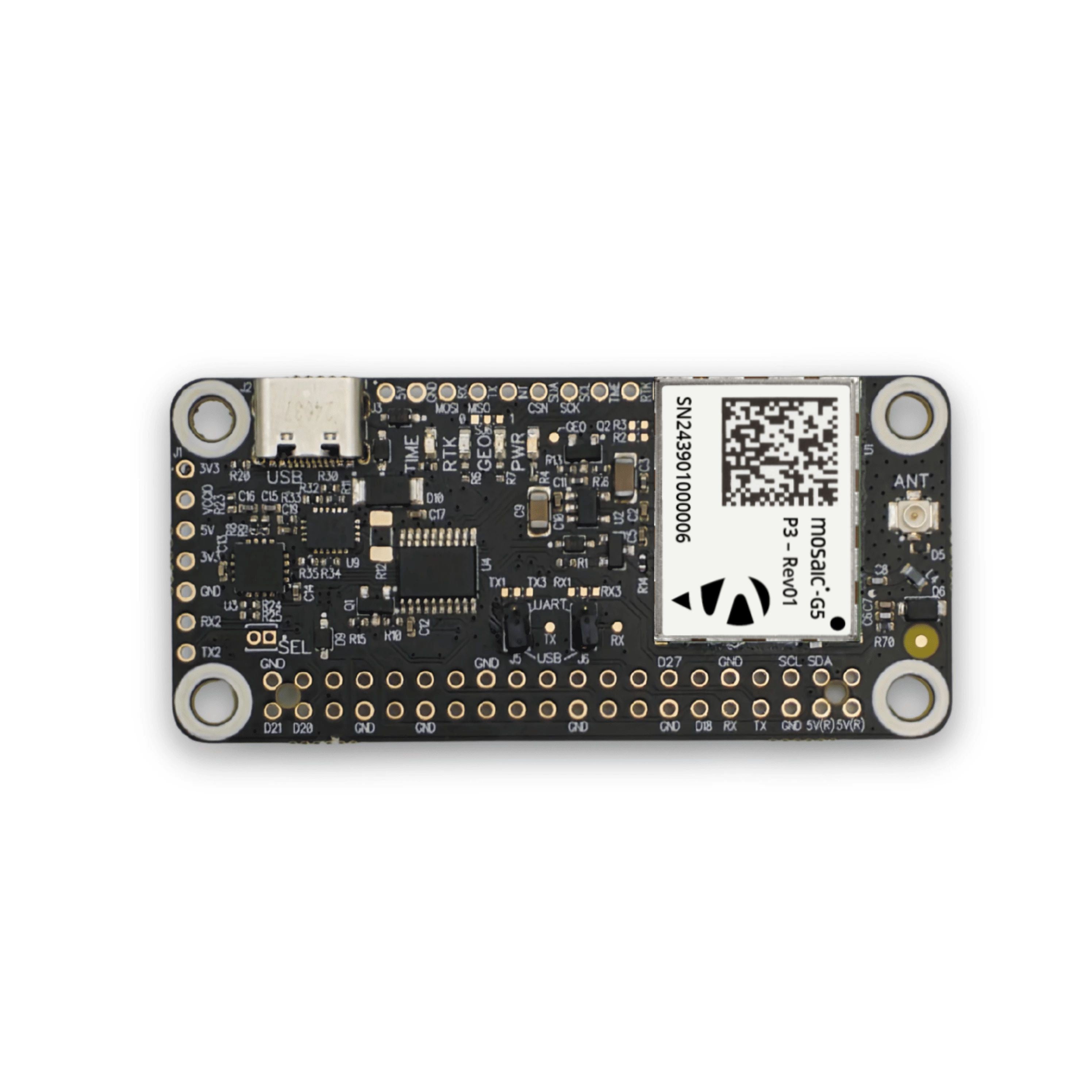 mosaic-G5 RTK GNSS Raspberry PI HAT