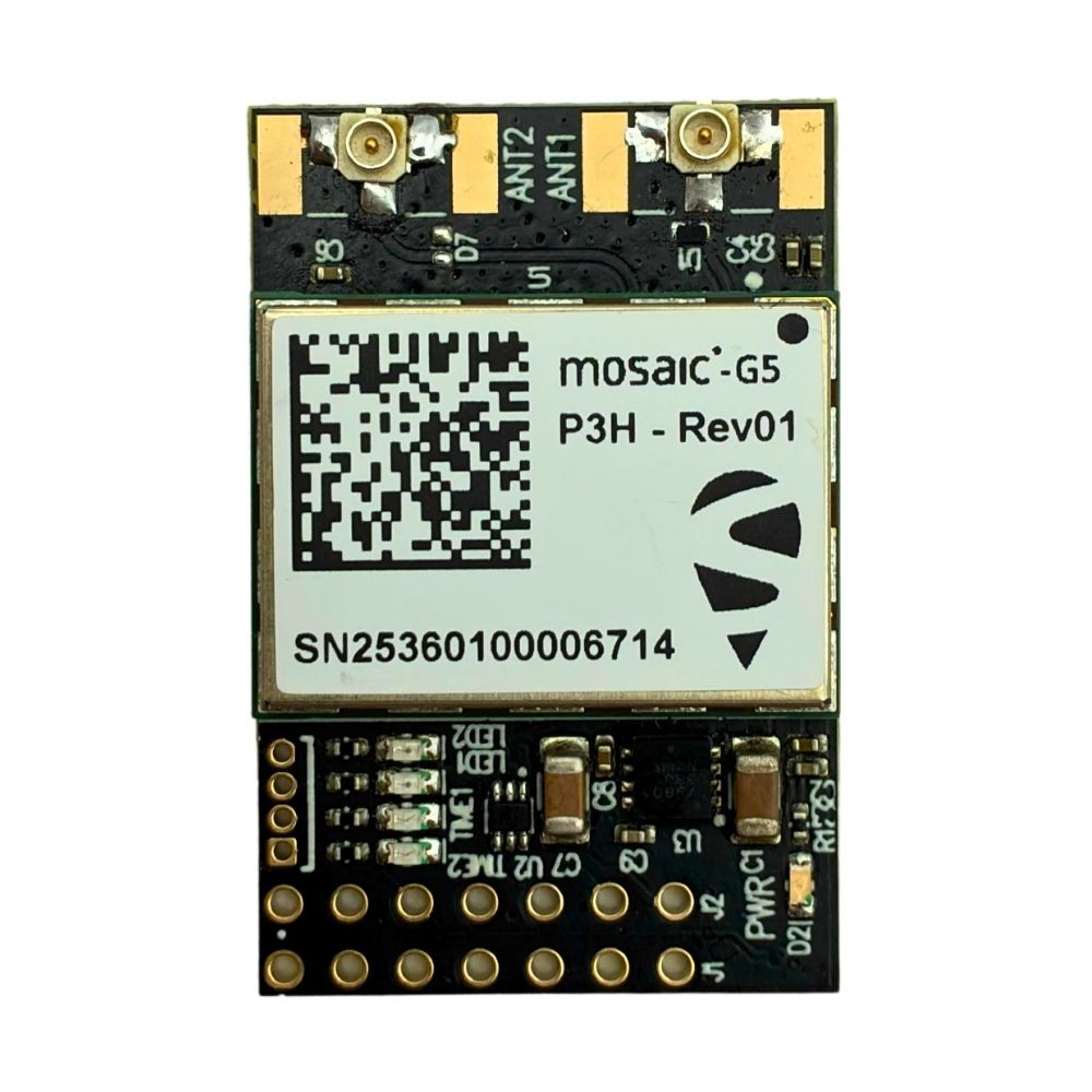 mosaic-G5 P3H Dual Channel RTK InCase PIN GNSS receiver board – Eltehs GNSS Store (elt0770)