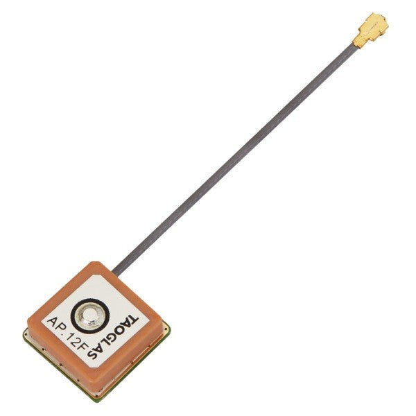 L1. IPEX (U.FL) 12mm Two Stage 28dB GPS/GALILEO Active Patch Antenna Module with front-end Saw Filter - GNSS store - ELT0176