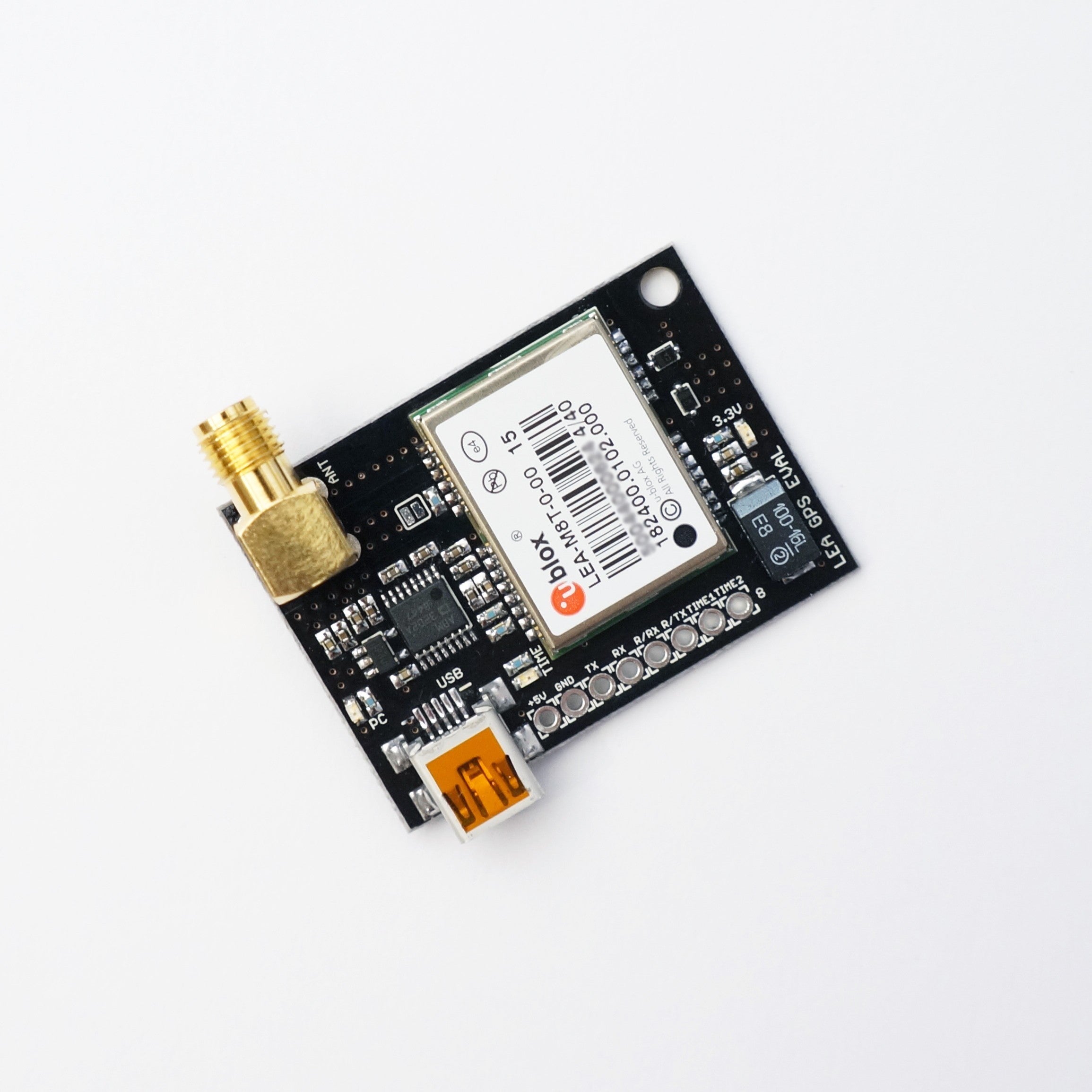 LEA-M8T GPS/QZSS GLONASS BeiDou Timing and RAW data module – Eltehs GNSS Store (elt0029)
