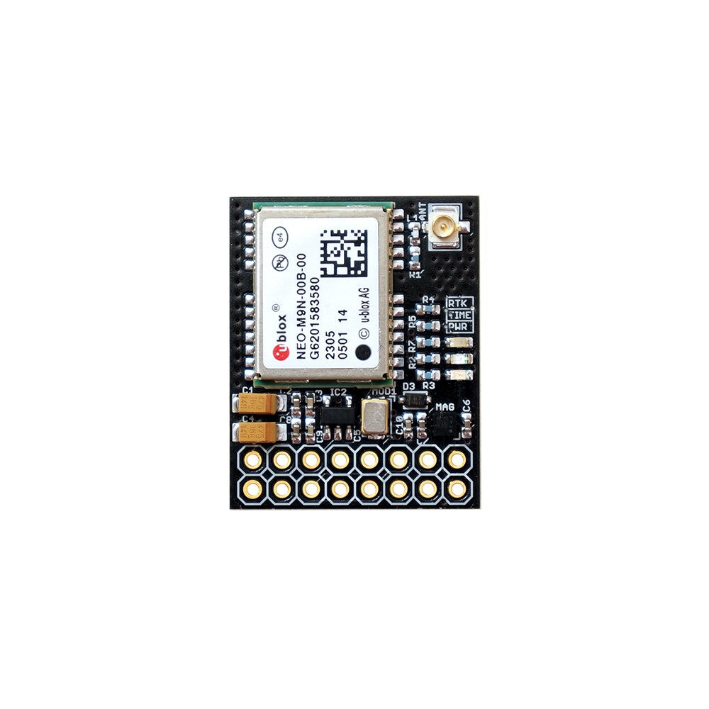 NEO-M9N four GNSS receiver + LIS3MDL Compass 25mm antenna | GNSS Store