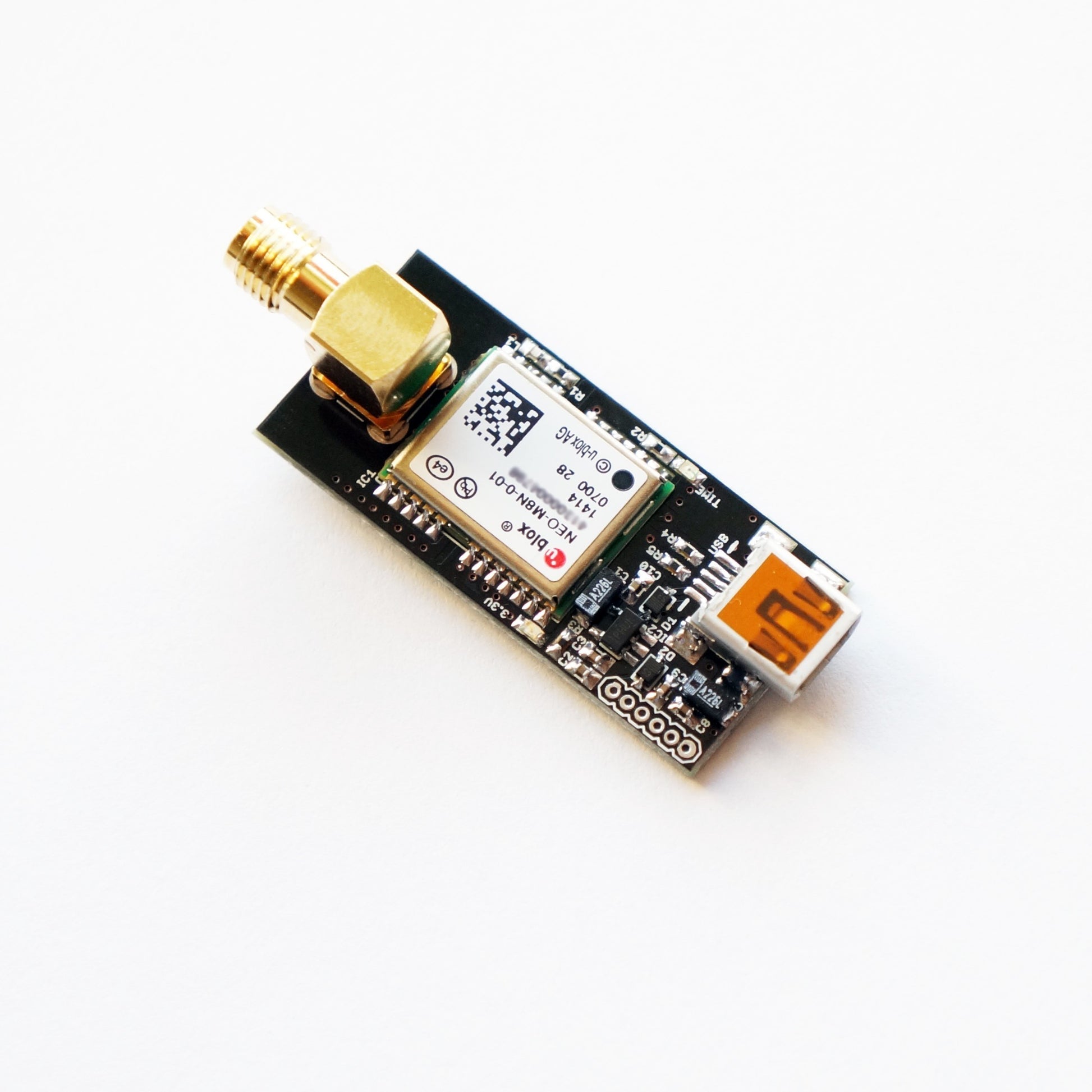 NEO-M8N GPS GNSS receiver board with SMA and mini USB for UAV, Robots – Eltehs GNSS Store (elt0031)