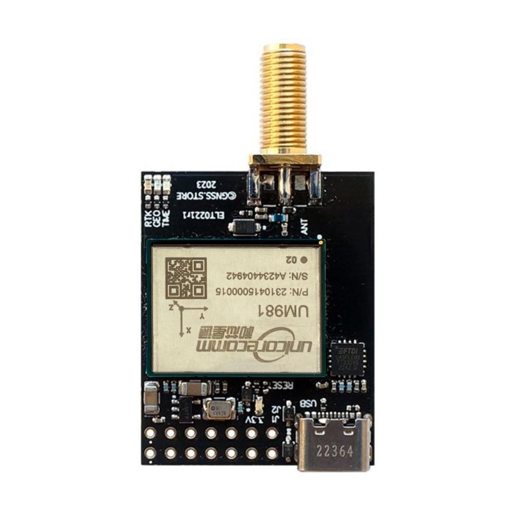 UM980 RTK InCase PIN GNSS-Empfängerplatine mit USB-C