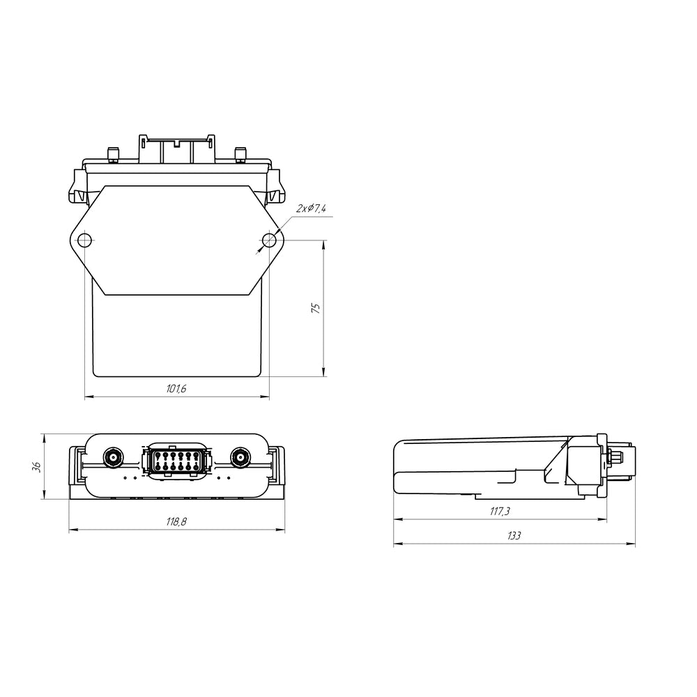 mosaic-H INDUSTRIAL Dual Channel receiver with Ethernet and PoE