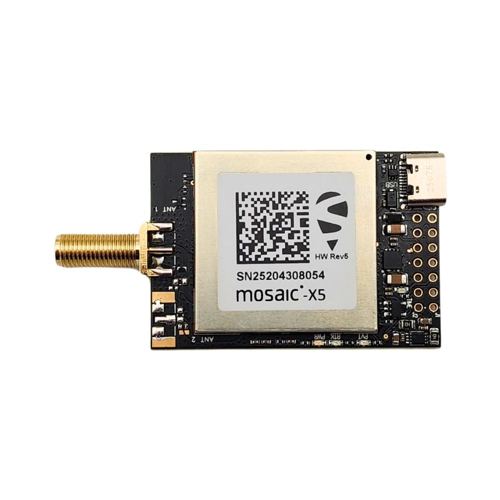 mosaic-X5 RTK InCase PIN GNSS receiver board with USB C - GNSS store - ELT0721S