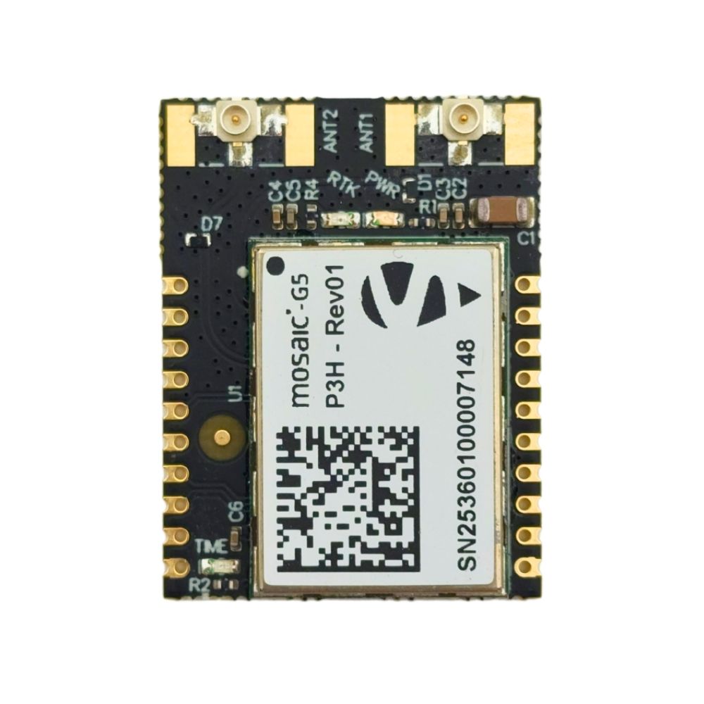 mosaic-G5 P3H Mic Dual Channel RTK GNSS receiver board