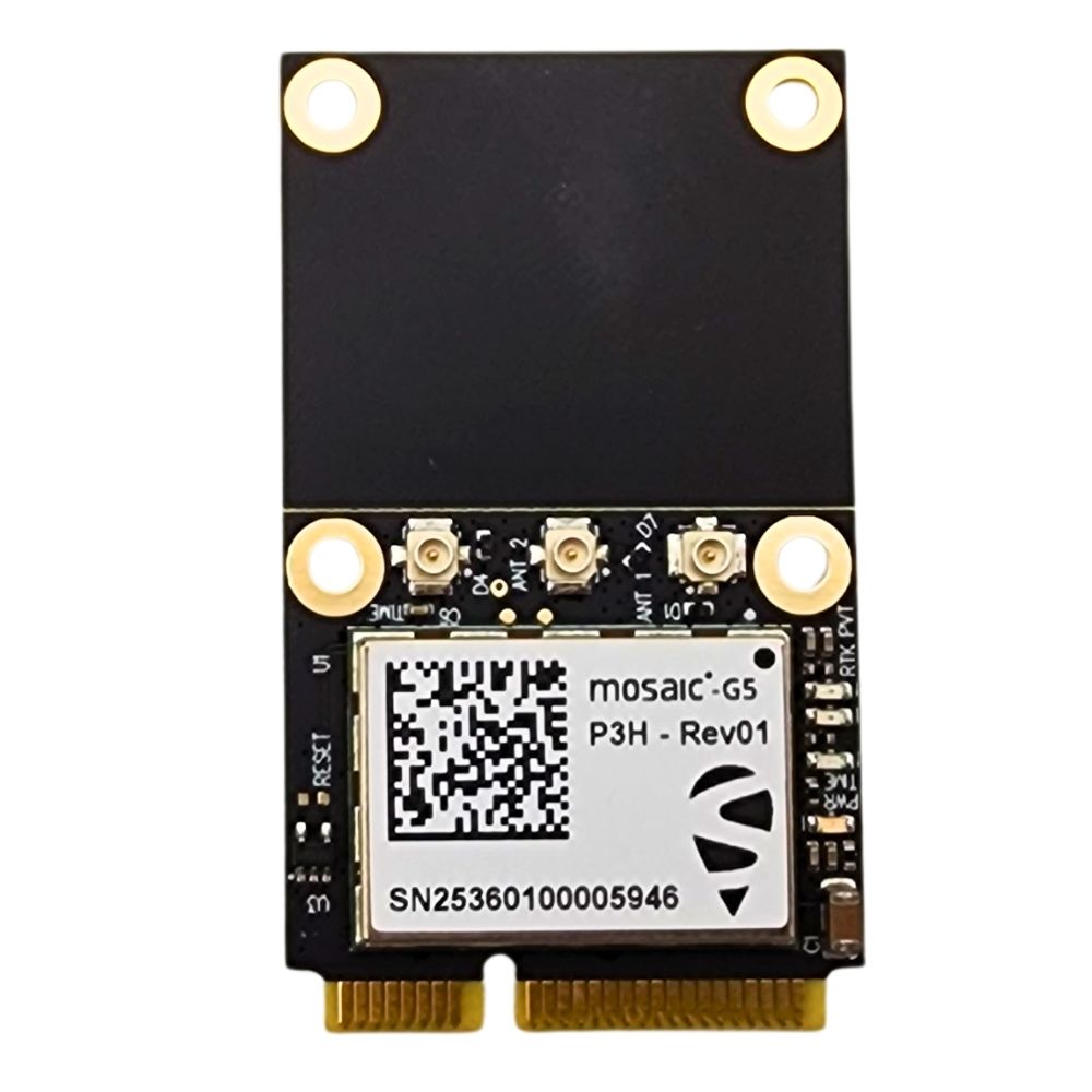 mosaic-G5 P3H Dual Channel mPCIe socket RTK GNSS receiver