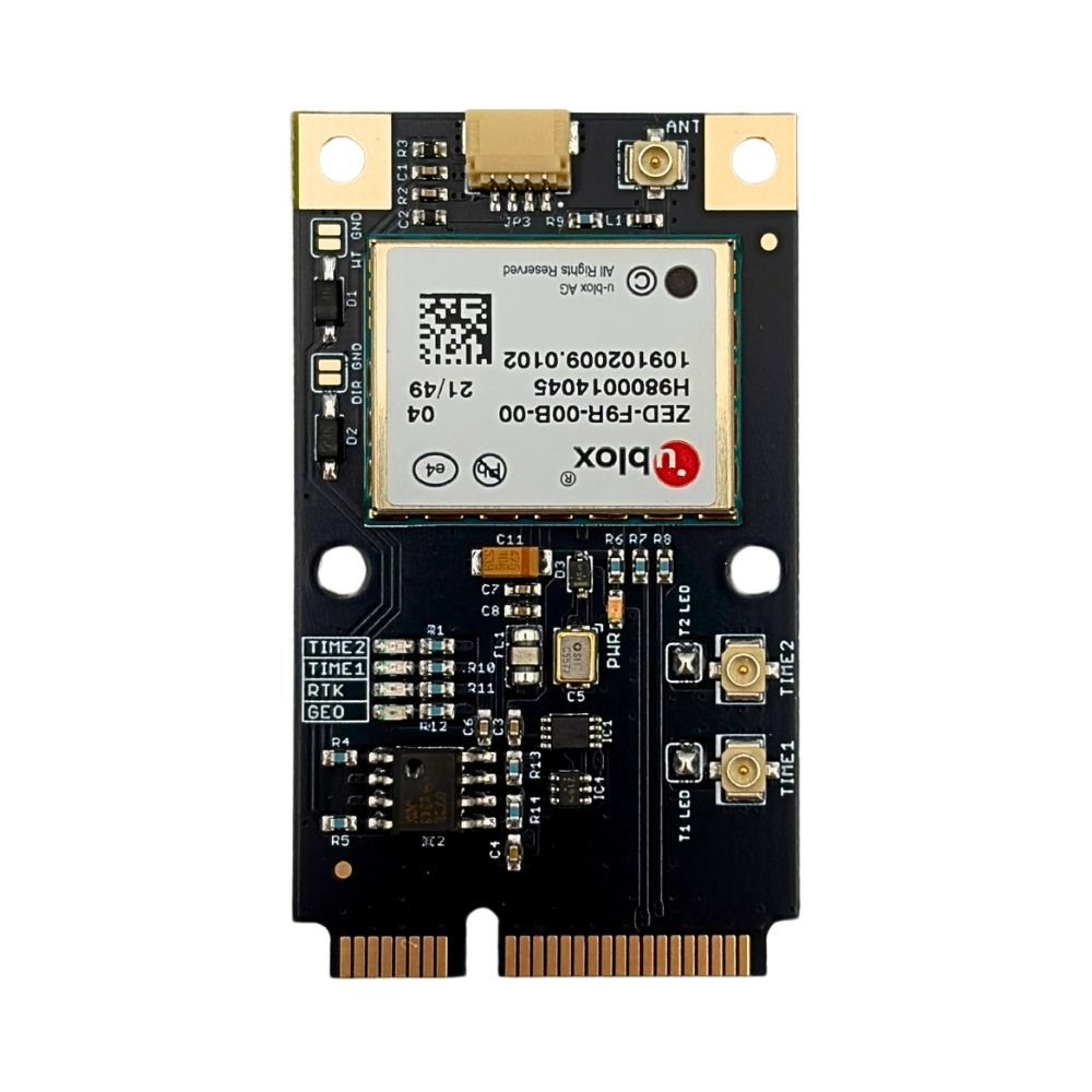 ZED-F9R mPCIe socket RTK GNSS receiver with IPEX (U.FL) and JST - GNSS store - ELT0912