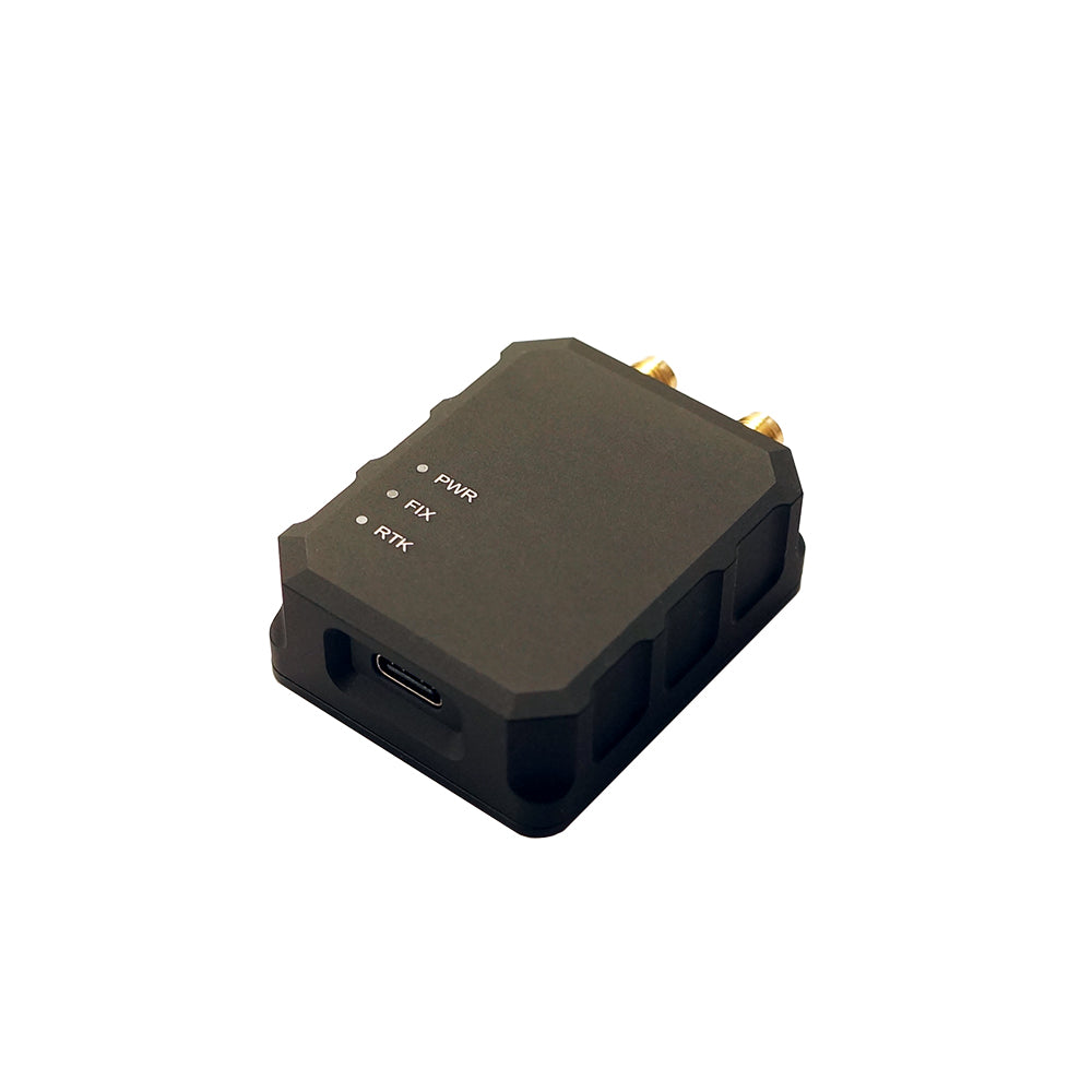 ZED-F9P INDUSTRIAL RTK GNSS IP67 USB C Dongle with SMA antenna and SMA time pulse out