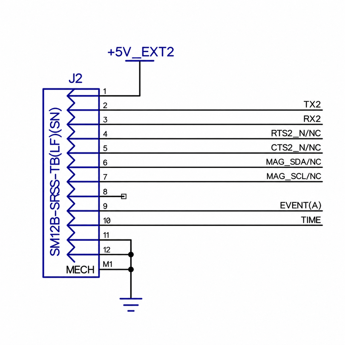 Dual antenna RTK GNSS receiver with 70mm all band Antenna and RM3100 - ELT0844-A - 6