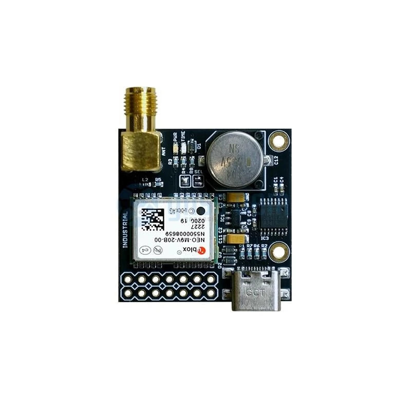 NEO-M9V RS232 INGUSTRIAL GNSS UDR/ADR module with SMA