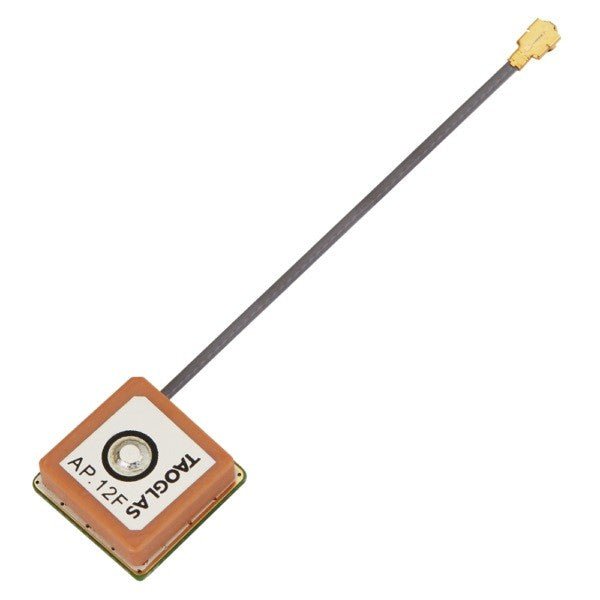 L1. IPEX (U.FL) 12mm Two Stage 28dB GPS/GALILEO Active Patch Antenna Module with front-end Saw Filter - ELT0176