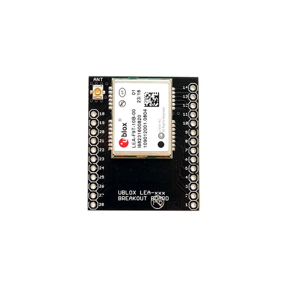 LEA-F9T timing module with multi-band GNSS receiver and nanosecond-level timing accuracy breakout board - ELT0186