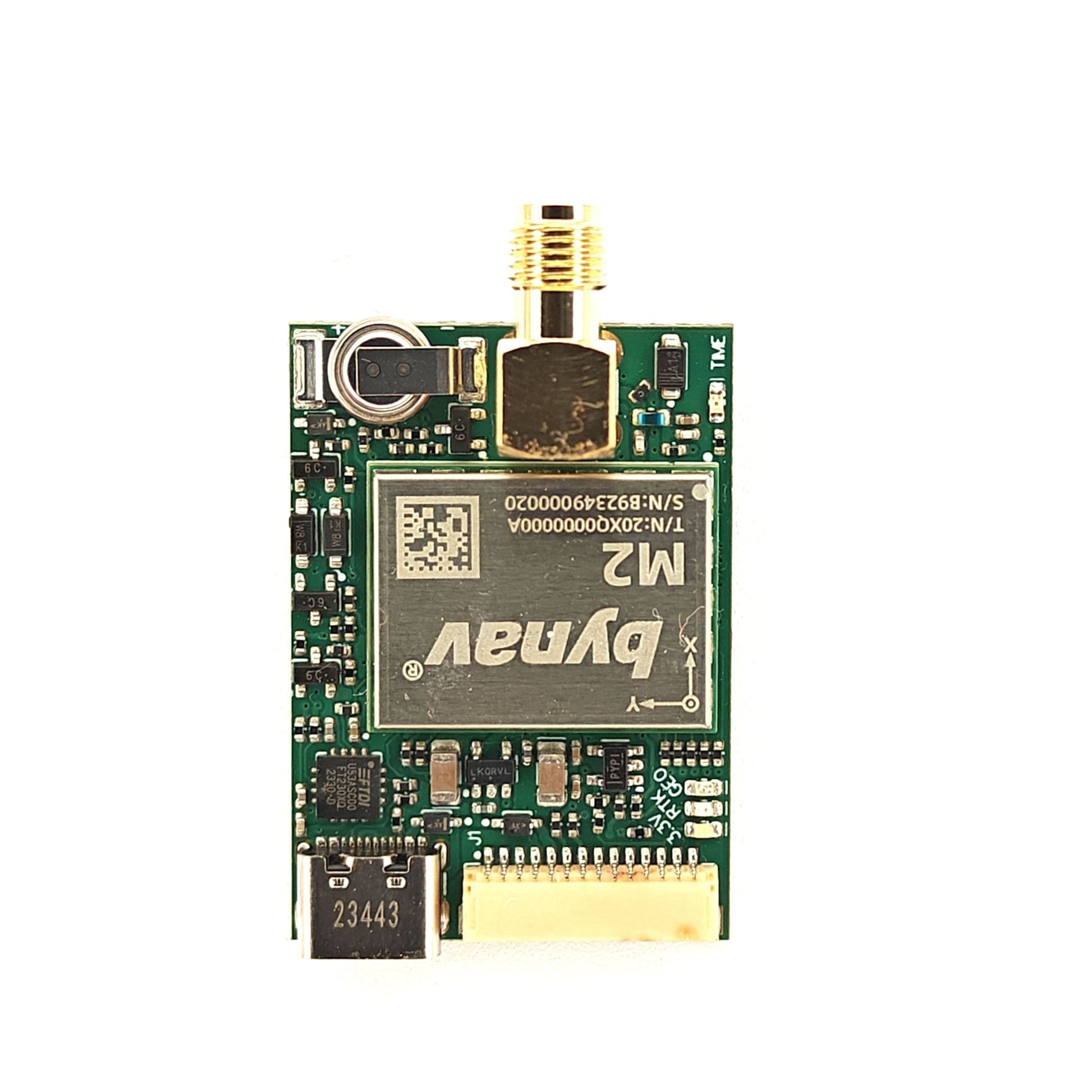 M20 RTK GNSS receiver board with USB C and JST - ELT0623 - 1