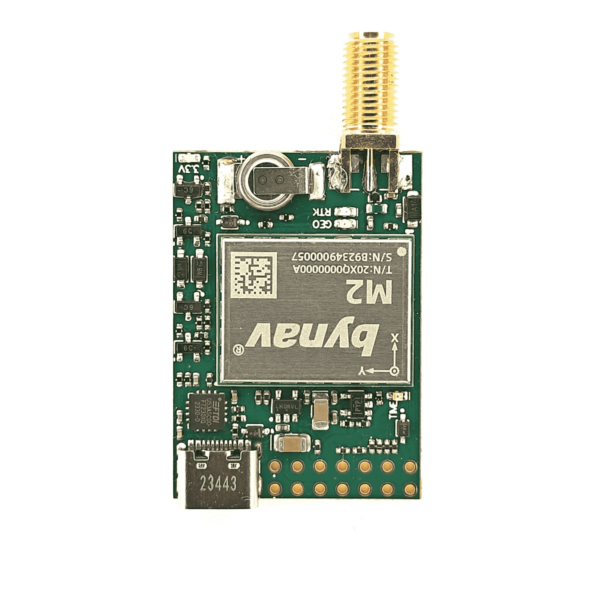 M20 RTK InCase PIN GNSS receiver board with USB C - ELT0621-S - 1