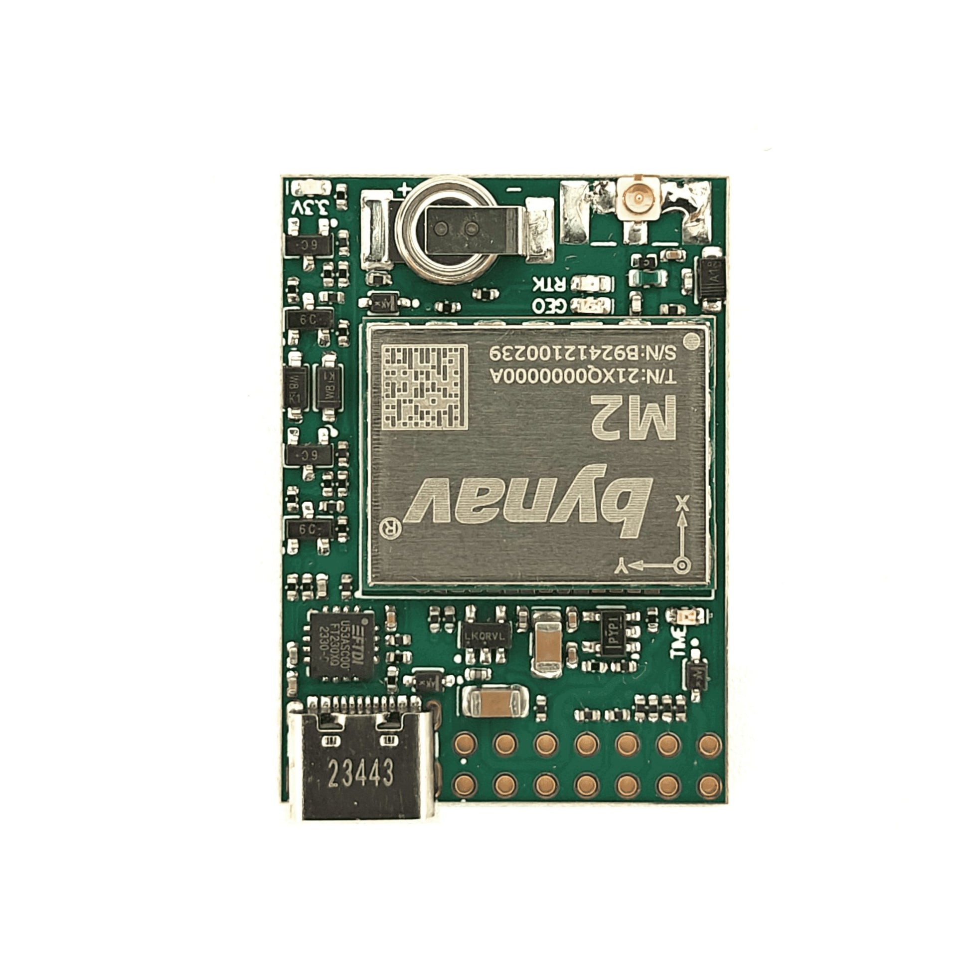 M20 RTK InCase PIN GNSS receiver board with USB C - ELT0621-I - 2