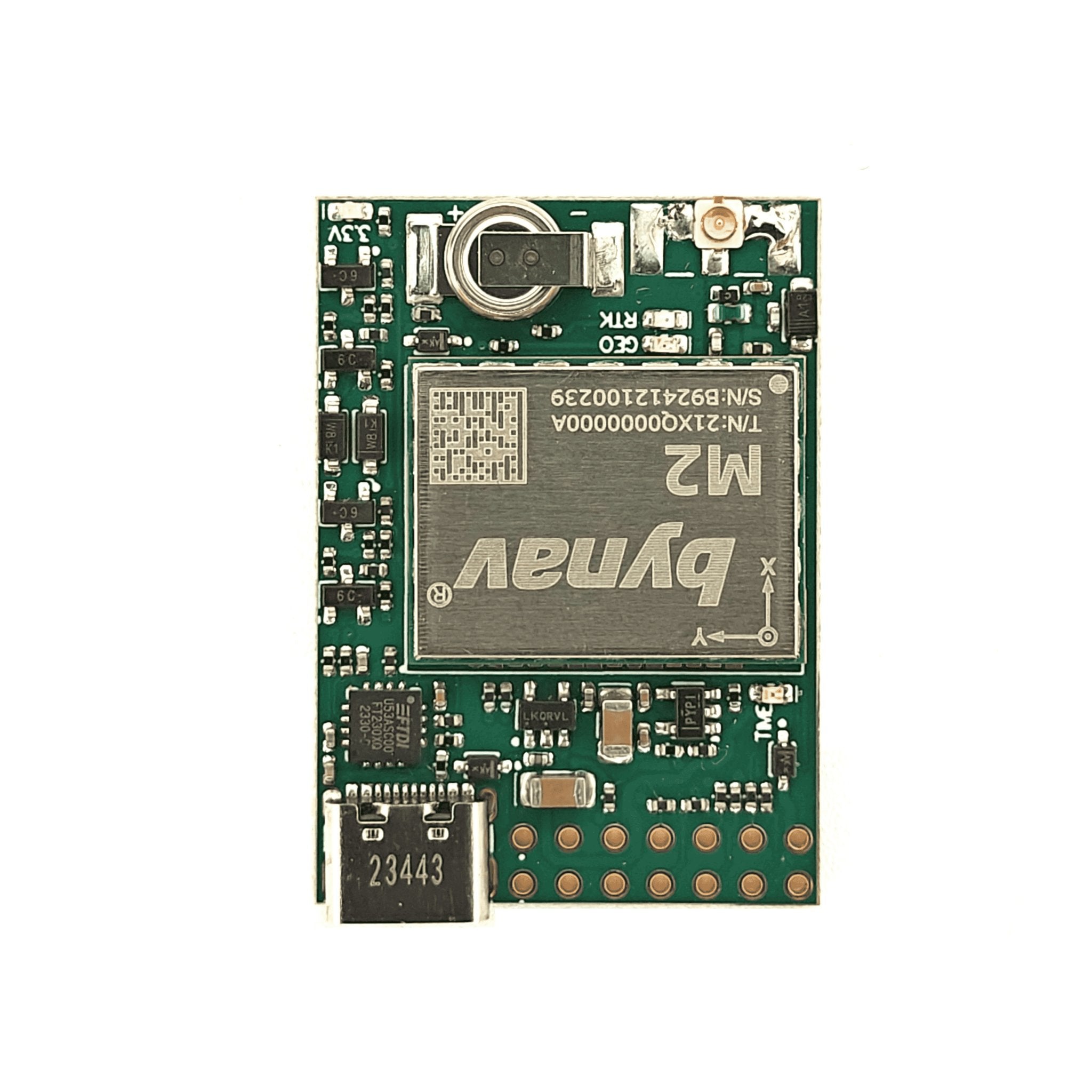 M20 RTK InCase PIN GNSS receiver board with USB C - ELT0621-I - 2