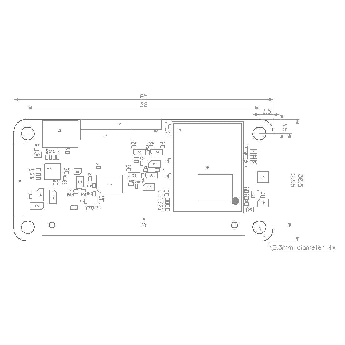 M21 RTK with IMU GNSS Raspberry PI HAT - ELT0659 - 4