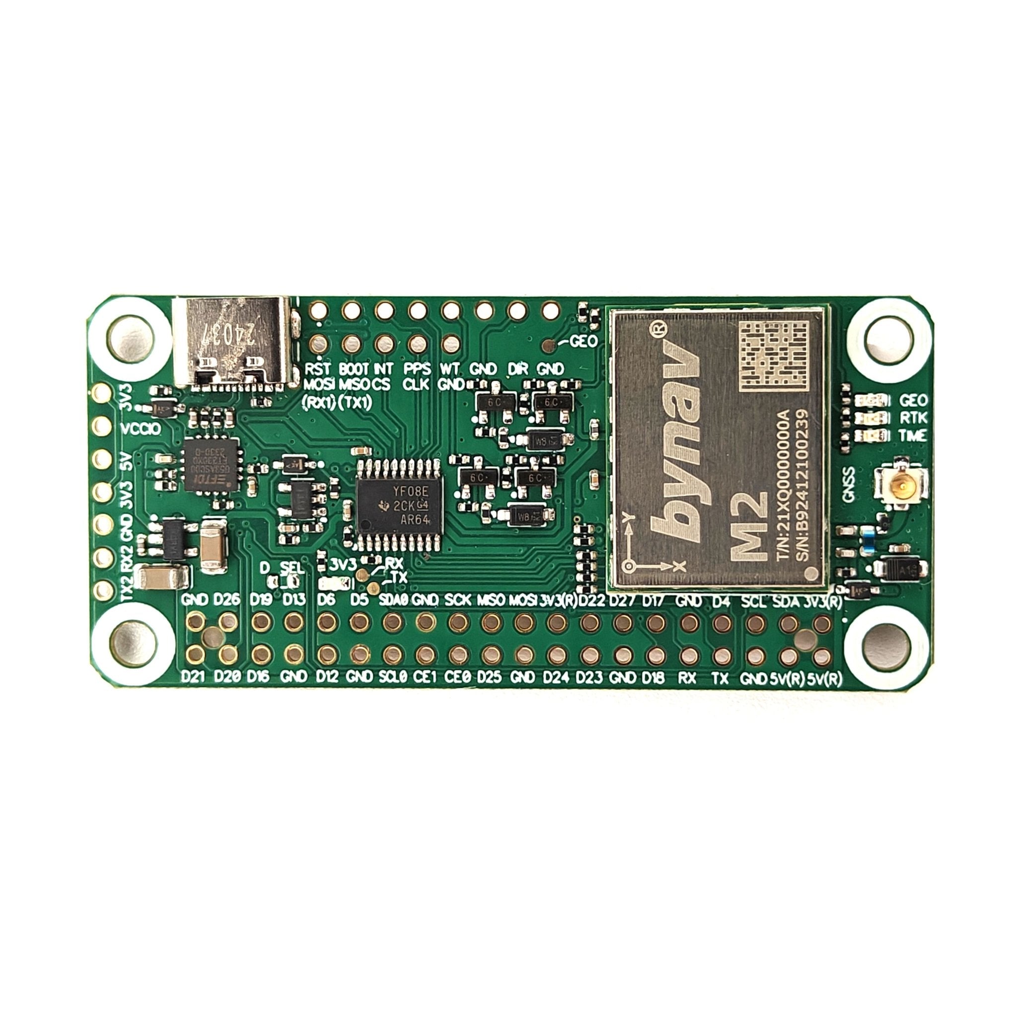 M21 RTK with IMU GNSS Raspberry PI HAT - ELT0659 - 1