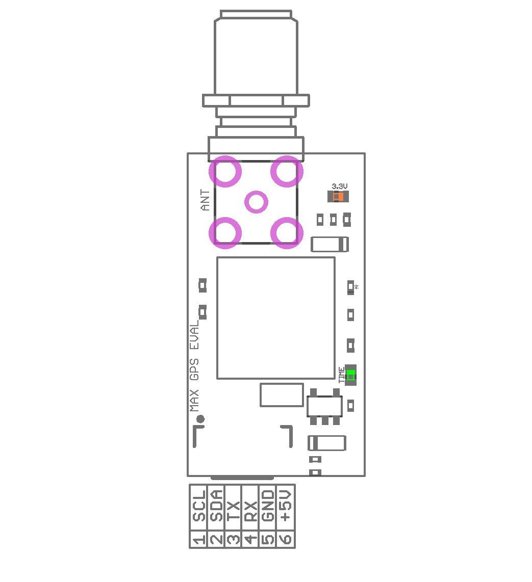 MAX-F10S L1/L5 dual-band GNSS receiver for sub meter-level accuracy with SMA connector - ELT0322 - 3