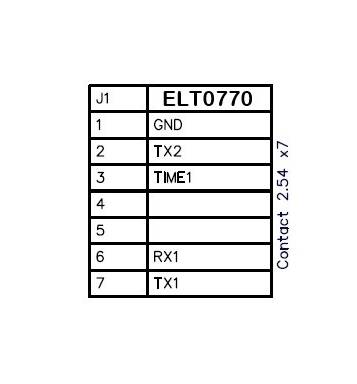 mosaic-G5 P3H Dual Channel RTK InCase PIN GNSS receiver board - ELT0770-S - 3