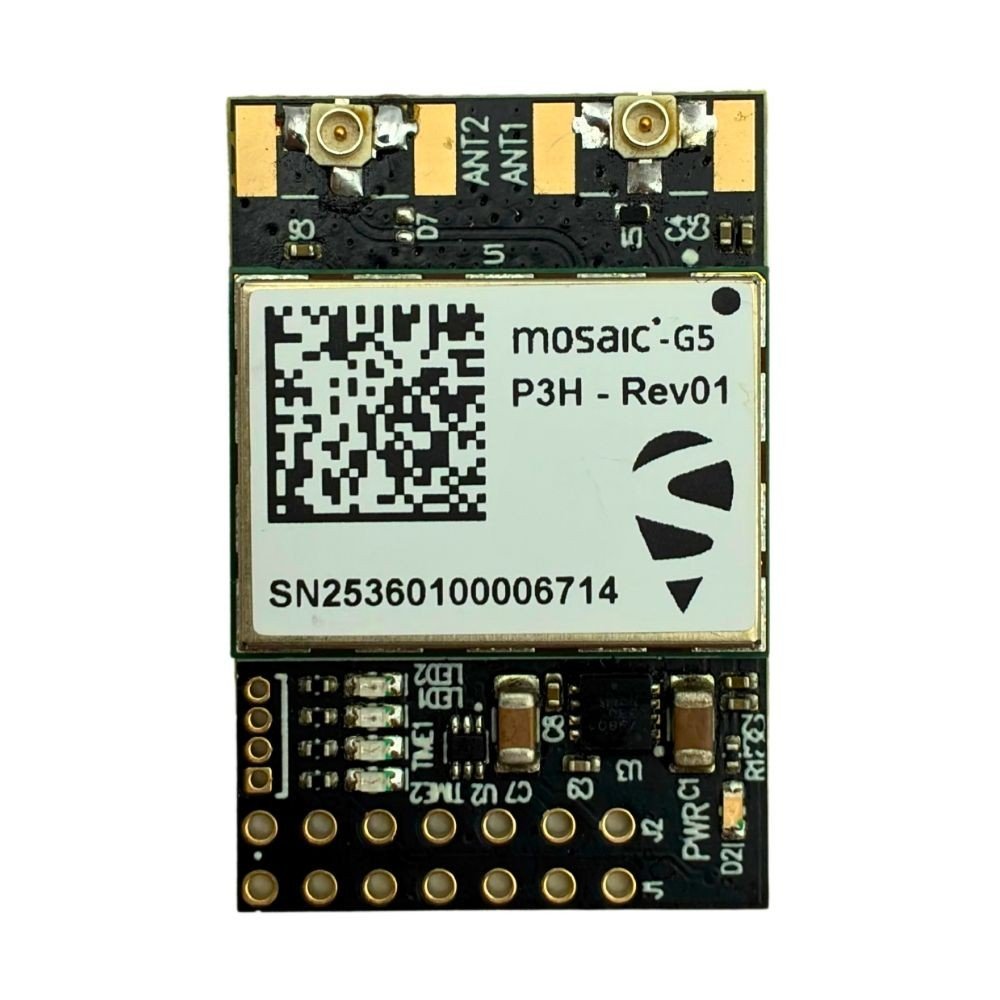 mosaic-G5 P3H Dual Channel RTK InCase PIN GNSS receiver board - ELT0770-I - 1