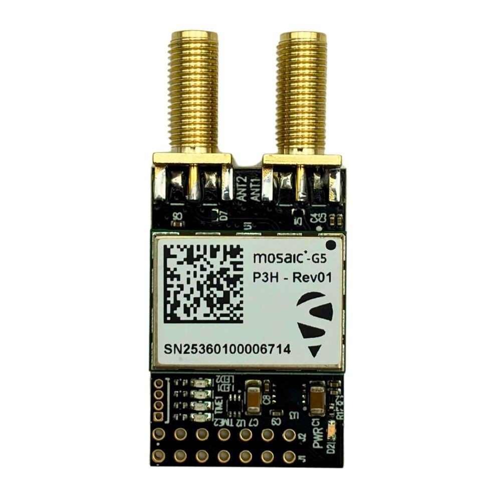mosaic-G5 P3H Dual Channel RTK InCase PIN GNSS receiver board - ELT0770-S - 2