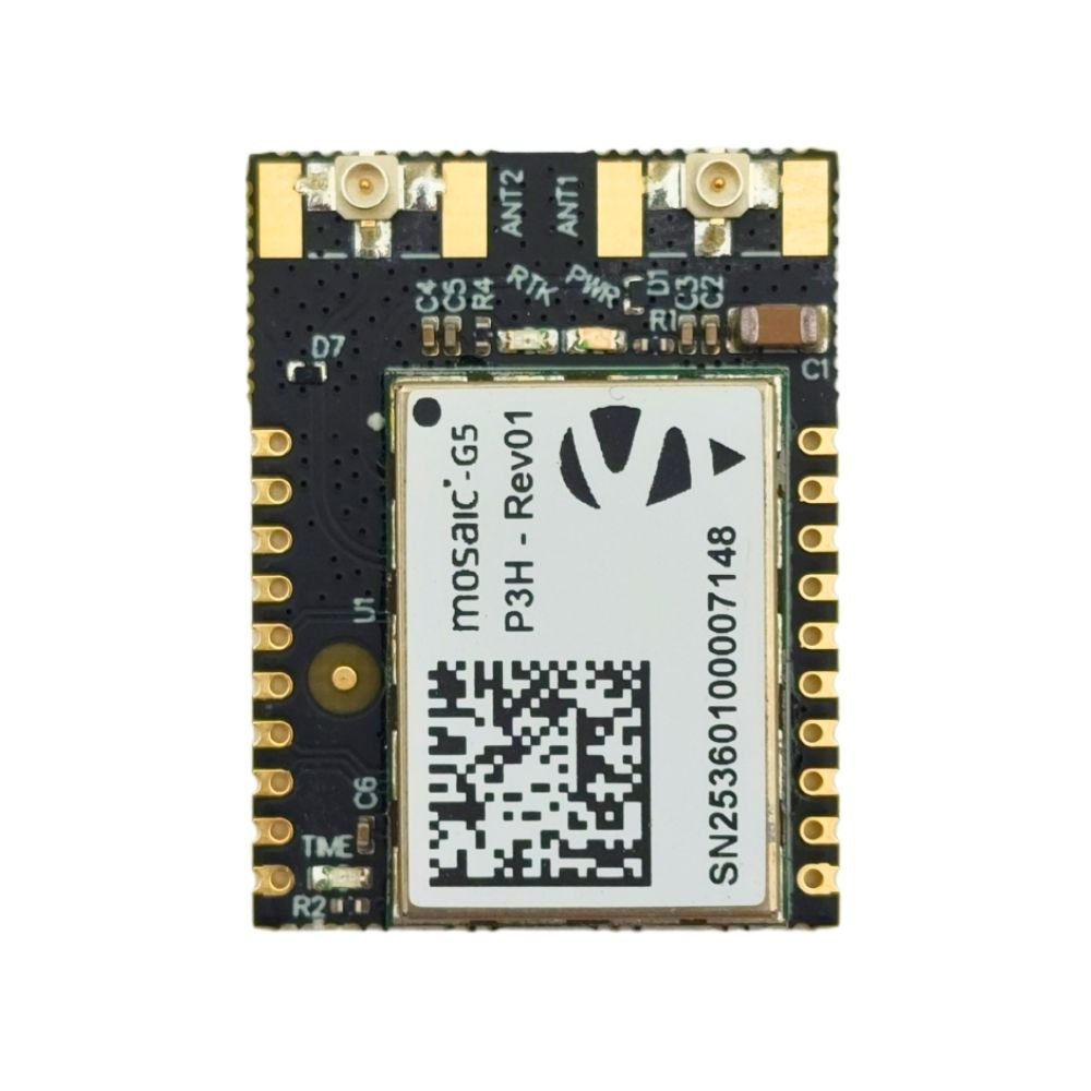 mosaic-G5 P3H Mic Dual Channel RTK GNSS receiver board - ELT0774-I - 1